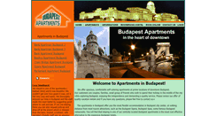 Desktop Screenshot of apartmentsbudapest.org